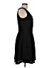 Jennifer Lopez Solid Black Cocktail Dress Size 10 - photo 4