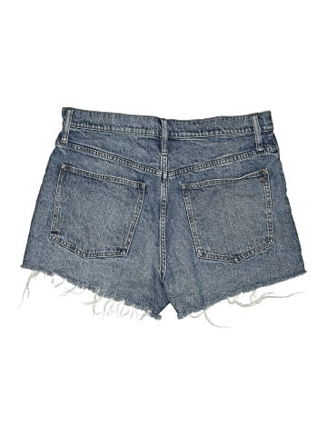 Madewell The Perfect Jean Short in Burnett Wash: TENCEL&trade; Lyocell Edition (view 2)