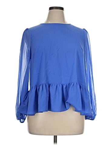 French Connection Long Sleeve Blouse (view 1)