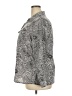 NY Collection Paisley Gray Long Sleeve Blouse Size 2X - photo 5