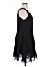 Onyx Nite 100% Polyester Solid Black Cocktail Dress Size 16 - photo 4