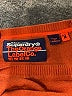 Superdry 100% Cotton Orange Pullover Sweater Size M - photo 7
