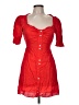 Zara Red Casual Dress Size M - photo 1