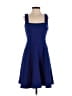 Armani Exchange 100% Polyester Blue Cocktail Dress Size 0 - photo 1