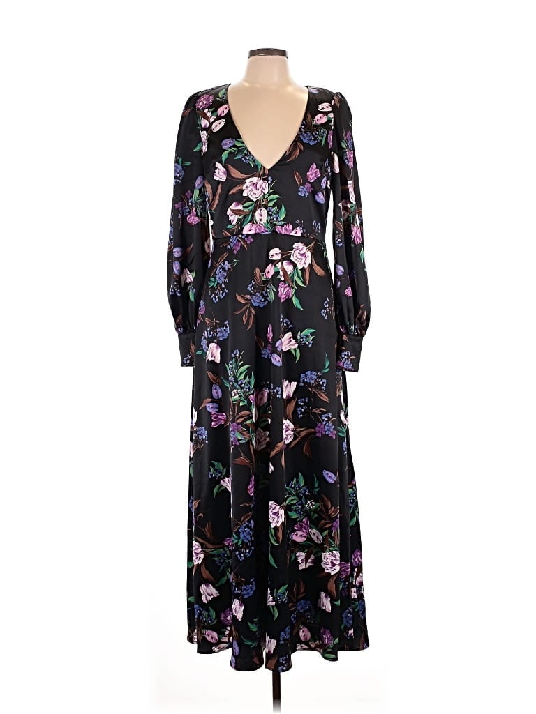 Pre-owned Afrm Casual Dress In Black