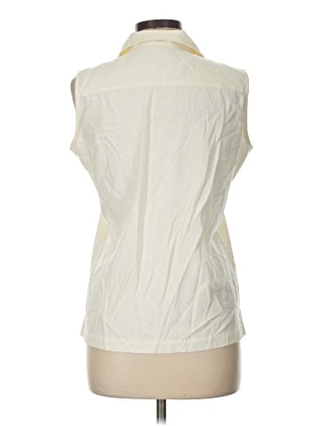 Op Sleeveless Button-Down Shirt (view 2)