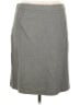 Talbots Chevron-herringbone Gray Casual Skirt Size 14 - photo 1