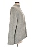 Jason Maxwell Metallic Gray Turtleneck Sweater Size L - photo 4