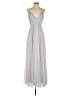 ASOS 100% Polyester Gray Cocktail Dress Size 4 - photo 1