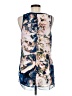 Simply Vera Vera Wang 100% Polyester Blue Sleeveless Blouse Size M - photo 2