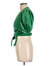 Shein Green 3/4 Sleeve Blouse Size L - photo 5