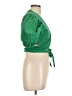 Shein Green 3/4 Sleeve Blouse Size L - photo 4