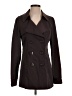 Vertigo Paris Polka Dots Purple Brown Trenchcoat Size XS - photo 1