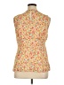 Pendleton 100% Polyester Yellow Sleeveless Blouse Size 14 - photo 2