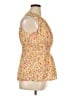 Pendleton 100% Polyester Yellow Sleeveless Blouse Size 14 - photo 4
