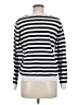 Bobeau Stripes White Black Pullover Sweater Size M - photo 2