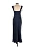 Assorted Brands 100% Polyester Blue Cocktail Dress Size XS - photo 2
