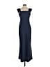 Assorted Brands 100% Polyester Blue Cocktail Dress Size XS - photo 1