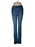 Nicole Miller New York Chevron-herringbone Blue Jeans Size 8 - photo 1