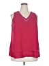 41Hawthorn 100% Polyester Pink Sleeveless Blouse Size 2X - photo 1
