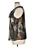 CAbi 100% Polyester Black Sleeveless Blouse Size XL - photo 5