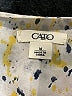 Cato Print Yellow Cocktail Dress Size M - photo 7