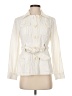INC International Concepts 100% Cotton Ivory Jacket Size S - photo 1