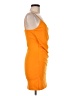 Zara Solid Orange Cocktail Dress Size M - photo 4