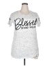 ON FIRE Silver Short Sleeve T-Shirt Size 2X - photo 1