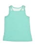 Justice 100% Polyester Teal Sleeveless Top Size 6 - 7 - photo 2