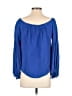 Floreat Blue 3/4 Sleeve Top Size 2 - photo 2