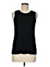 Halogen Black Sleeveless T-Shirt Size M - photo 1