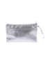 Margot 100% Leather Silver Leather Wristlet One size - photo 2