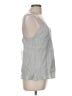 Gold Hawk 100% Polyester Gray Sleeveless Blouse Size M - photo 4