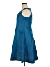 Roaman's Solid Blue Cocktail Dress Size 14W - photo 5