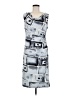 Premise Studio Graphic Gray Casual Dress Size M - photo 1
