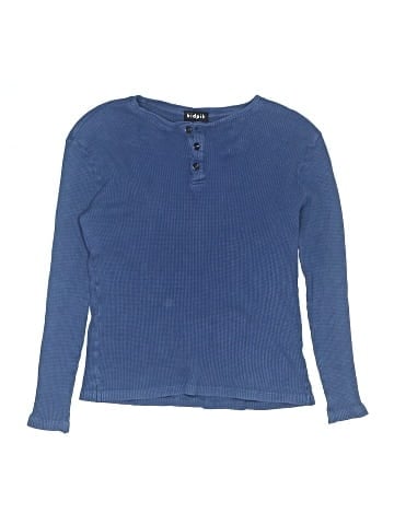 Kidpik Long Sleeve Henley (view 1)