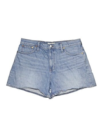 Madewell The Perfect Vintage Mid-Length Jean Short in Grennan Wash (view 1)