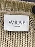 Wrap 100% Baumwolle Solid Tan Pullover Sweater Size 8 - photo 7