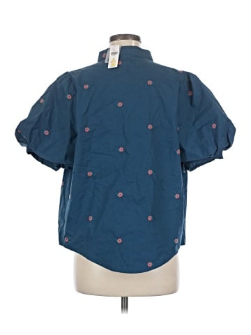 Mare Mare X Anthropologie Short Sleeve Blouse (view 2)