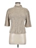 Bobeau Metallic Tan Turtleneck Sweater Size M - photo 1
