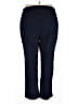 Avenue Solid Black Blue Dress Pants Size 28 waist - photo 2