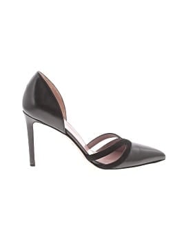 Gucci Black Leather and Suede d'Orsay Pumps (view 1)