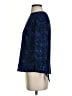 Brooks Brothers 100% Polyester Blue 3/4 Sleeve Blouse Size 4 - photo 5