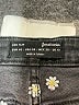 Stradivarius Stars Black Denim Shorts Size 8 - photo 3