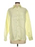 Athleta 100% Linen Color Block Yellow Long Sleeve Button-Down Shirt Size S - photo 1