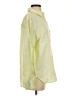 Athleta 100% Linen Color Block Yellow Long Sleeve Button-Down Shirt Size S - photo 4
