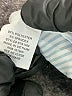 Notations Stripes Blue 3/4 Sleeve Blouse Size XL - photo 8