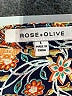 Rose + Olive 100% Polyester Orange Sleeveless Blouse Size L - photo 7