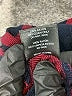 Black Label by C'est Toi 100% Rayon Plaid Red Long Sleeve Button-Down Shirt Size S - photo 9